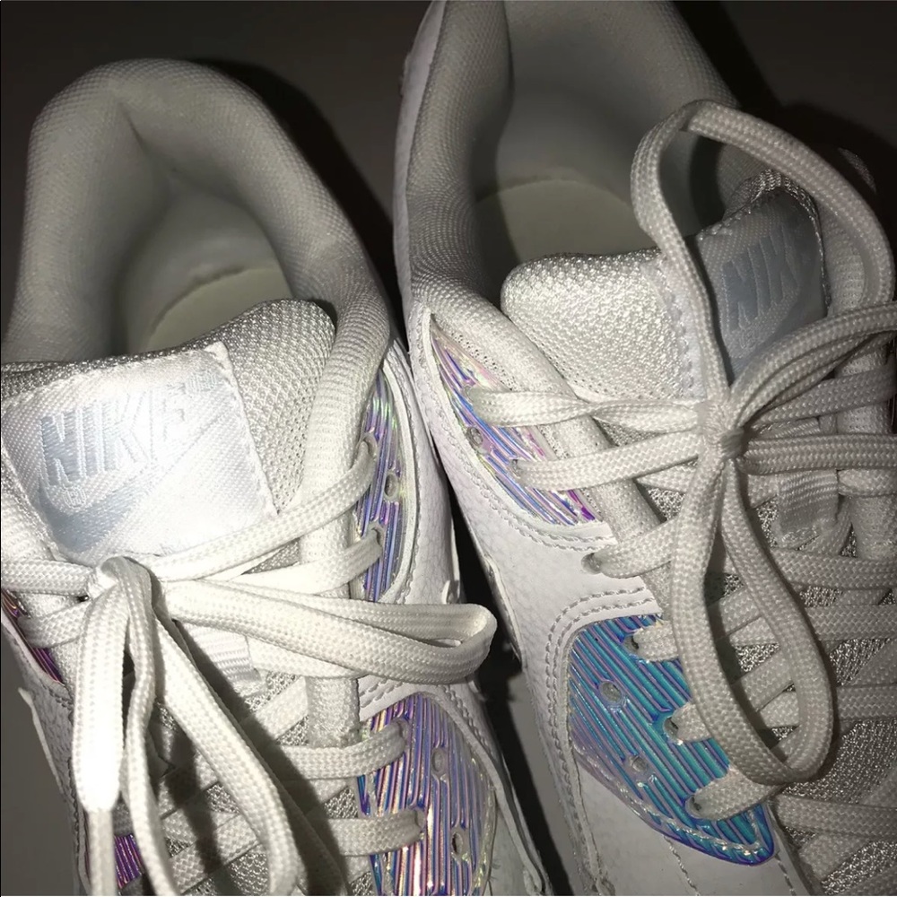 Nike Air Max 90 Premium 443817-104 White/Blue Tint